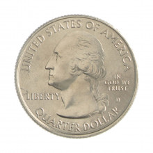 Quarter Dollar 2017 D FC Iowa: Effigy Mounds