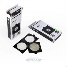 Coins Holder Porta Moedas Preto Autocolante Leuchtturm