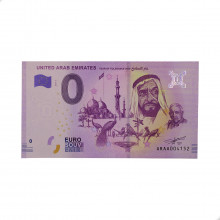 Zero Euro 2019 Year of Tolerance Emirados Árabes Ásia