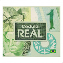 Kit Completo Folder Encarte para Cédulas do Real Descritivo