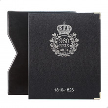 Álbum Moedas de Luxo nº 7 960 Réis 1810 - 1826 Preto