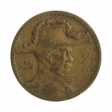 Moeda V-161 2000 Réis 1937 MBC Duque de Caxias Bronze Alumínio Ø26,5mm 9gr.