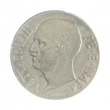 Km#75b 20 Centésimos 1940 (XVIII) R (Roma) MBC Itália Europa Aço Inoxidável 21.7(mm) 4(gr)