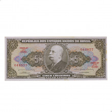 Cédula C-073 5 Cruzeiros 1964 MBC