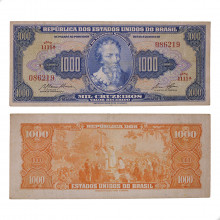 Cédula C-053 1000 Cruzeiros 1959 MBC