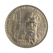 Moeda KM#644 100 Escudos 1987 FC Portugal Europa 100º Aniversário do nascimento de Amadeo de Souza-Cardoso Cupro-Níquel