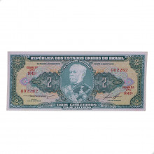 Cédula C-064 2 Cruzeiros 1958  SOB