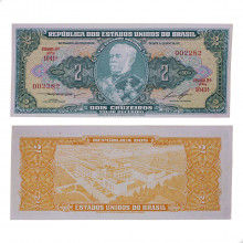 Cédula C-064 2 Cruzeiros 1958  SOB
