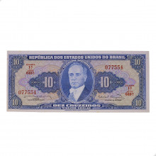 Cédula C-020 10 Cruzeiros 1963 SOB