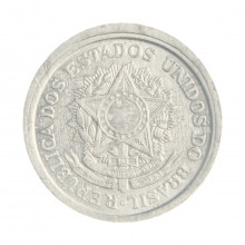 Moeda V-265 20 Centavos 1958  SOB  Alumínio  Ø19mm 1,4gr.*