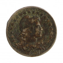 Moeda V-083 100 Réis 1929 BC Cupro Níquel Ø21mm 5gr.