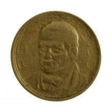 Moeda V-155 500 Réis 1938  BC/MBC Bronze Alumínio  Ø22,5mm 5gr.