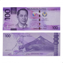 Cédula P#New 100 Pesos 2023 Filipinas Ásia FE