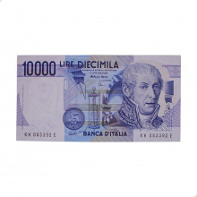 Cédula P#112d 10000 Lire 1984 Itália Europa SOB