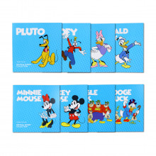Set 8 Folder Encarte Cédula Fantasia Disney Dollar FE Coleção Oficial da Disney