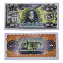 Folder Encarte Cédula Comemorativa - Sociedade Numismática Paranaense FE