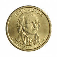 1 Dollar 2007 P SOB/FC John Adams 2nd