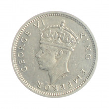 Moeda KM#16 3 Pence 1941 MBC Rodésia do Sul África Prata 0.925 Ø16mm 1,41gr.