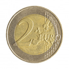 Moeda KM#New 2 Euros 2016 MBC França Europa Campeonato Europeu de Futebol de 2016 Bimetálico Ø25,75mm 8,5gr.