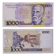 Cédula C-194 1000 Cruzados 1988 C/ Manchas SOB