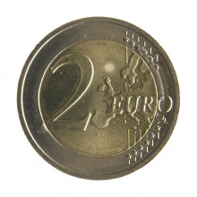 Moeda KM#159 2 Euros 2019 SOB/FC Luxemburgo Europa Direito de Voto Bimetálico Ø25,75mm 8,5gr.