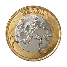 Set 4 Moedas 1 Real 2015 SOB Olimpíadas Rio 2016 3ª Tiragem
