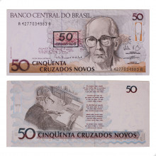 Cédula C-210 50 Cruzeiros 1990 SOB