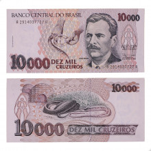 Cédula C-223 10000 Cruzeiros 1991 SOB