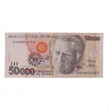 Cédula C-234 50 Cruzeiros Reais 1993 MBC