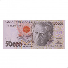 Cédula C-226 50000 Cruzeiros 1992 FE