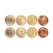 Set 4 Moedas do Real 2025 FC
