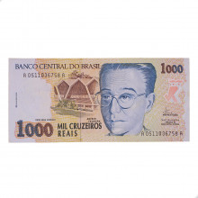 Cédula C-238 1000 Cruzeiros Reais 1993 SOB