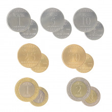 Set 7 Moedas 2016 FC Arábia Saudita Ásia