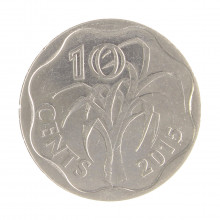 Set 6 Moedas SOB/FC Lilangeni Suazilândia África