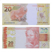 Cédula RL20.024 20 Reais GK 2018 SOB Eduardo R. Guardia / Ilan Goldfajn