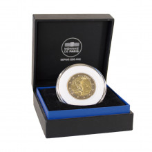 Estojo Moeda KM#2459 2 Euros 2018 FC França Europa Simone Veil PROOF Bimetálico Ø25,75mm 8,5gr.