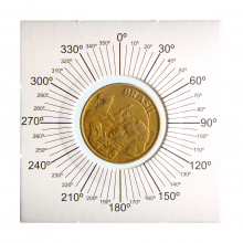 Moeda V-499 10 Centavos 2006 MBC Reverso Horizontal Aço R Bronze Ø20mm 4,8gr.