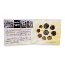 Blister 9 Moedas 2010 FC Luxemburgo Europa Arquitetura Industrial