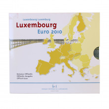 Blister 9 Moedas 2010 FC Luxemburgo Europa Arquitetura Industrial