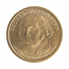 1 Dollar 2007 D SOB George Washington 1st