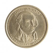 1 Dollar 2007 D MBC/SOB John Adams 2nd