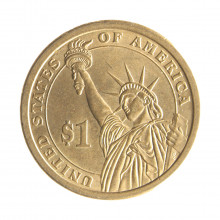 1 Dollar 2007 P MBC/SOB John Adams 2nd