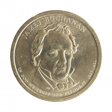 1 Dollar 2010 P SOB/FC James Buchanan 15th