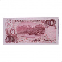 Cédula P#297a.2 100 Pesos 1974 - 1975 Argentina América FE