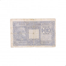Cédula P#32b 10 Lire 1944 Itália Europa UTG