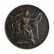 Km#575 50 Centavos 1926 MBC Portugal Europa