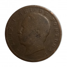 Km#526 X Réis 1882 MBC Portugal  Europa