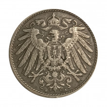KM#12 10 Pfennig 1900 A  MBC Alemanha Império Europa