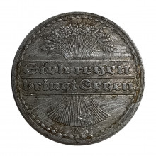 Km#27 50 Pfenning 1920 A BC Alemanha Europa Império Alemão