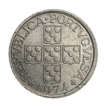 Km#594 10 Centavos 1974 MBC Portugal Europa